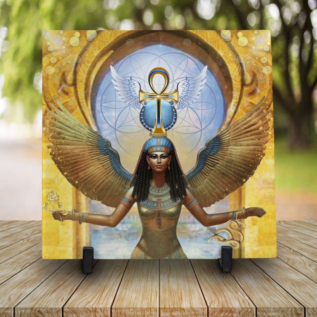 Azulejo Artístico - Deusa Ísis