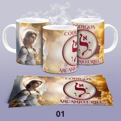 Caneca-CodigosAnjos-Imagem01-ArcanjoUriel