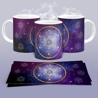 Caneca Cubo de Metatron