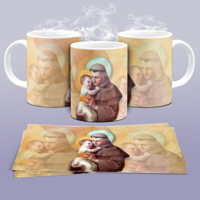 Caneca Mestre Antônio de Pádua