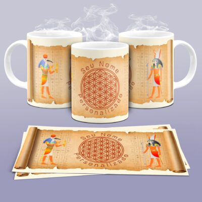 Caneca Personalizada Egito Místico
