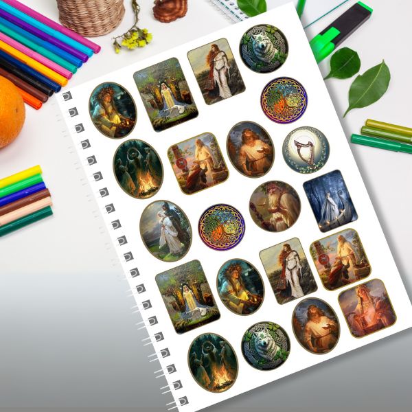 Caderno Artístico Árvore da Vida - Universitário - 200 folhas - Personalizado - Imagem 2