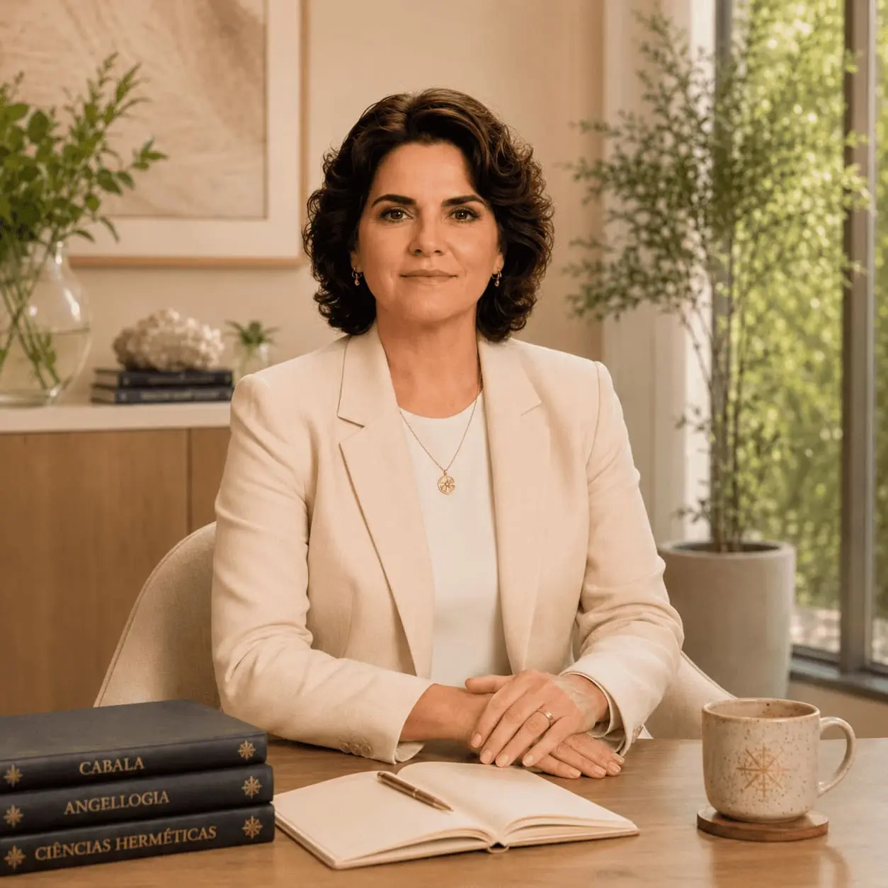 Maga Prisca, diretora do Templo Harmonia