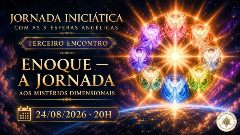 Enoque — A Jornada aos Mistérios Dimensionais, terceiro encontro da Jornada Iniciática com as 9 Esferas Angélicas