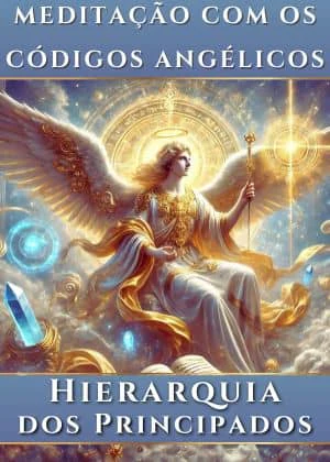 Capa da Hierarquia dos Principados para Meditação com os Códigos Angélicos