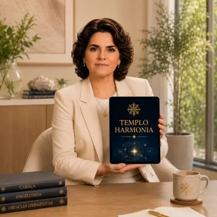 Maga Prisca, Priscila Ferr, diretora do Templo Harmonia