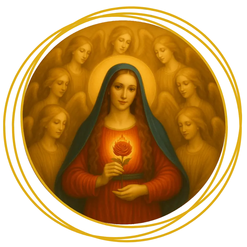 Selo da Terapia Madalena e os Sete Anjos do Recomeço