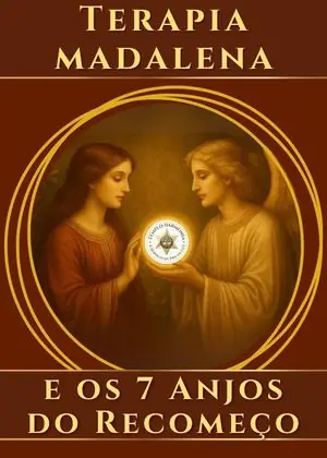 Capa da Terapia Madalena e os Sete Anjos do Recomeço no tablet