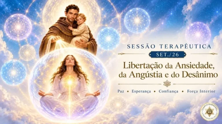 Ansiedade, angústia e desânimo — Terapia com a Esfera de Mestre Antônio de Pádua
