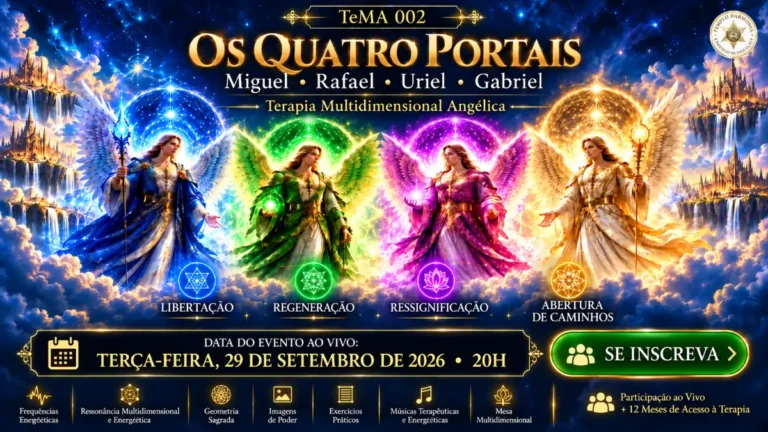 TeMA 002 Os Quatro Portais com Miguel, Rafael, Uriel e Gabriel